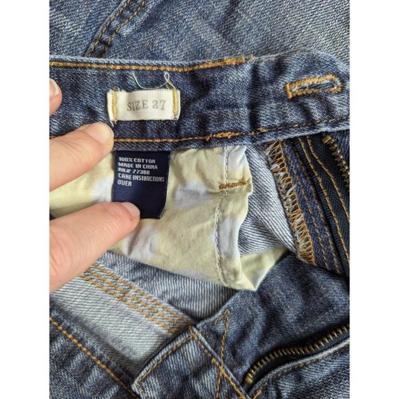 Madewell Raw Hem Distressed Cutoff Denim Shorts 27 - Picture 5 of 8